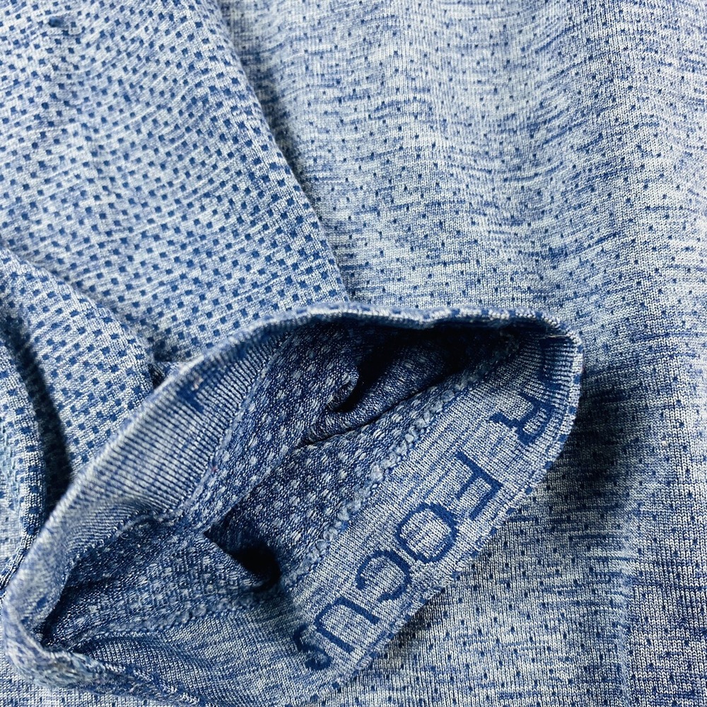 Lululemon Breathable Blue Performance L/S T Shirt Size Mens M Mint - Picture 4 of 8